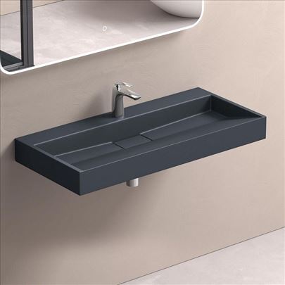 Doporro Zidni Lavabo Od Livenog Mermera Sa Odvodom