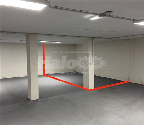 Parking mesto u garaži