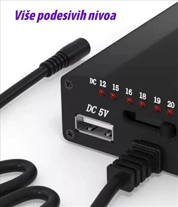 Univerzalni punjac za laptop 120W 2 u 1