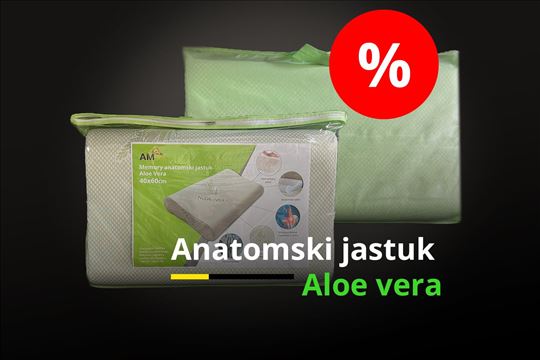 Jastuk anatomski memory Aloe vera