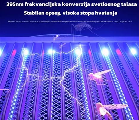 Baštenska lampa protiv komaraca i insekata