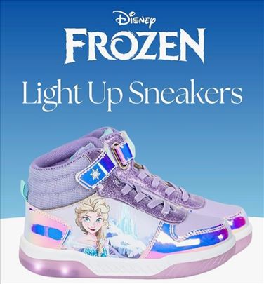 Frozen Elsa patike , svetleći đon, ima brojeva