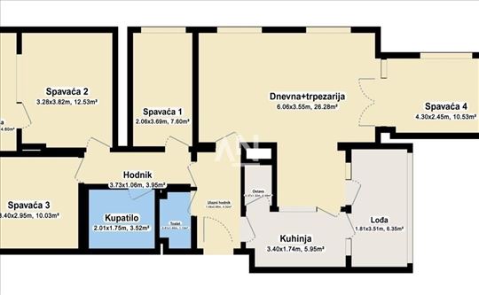 Hadži Ruvimova. Adaptibilan u 6.0. Fasadna cigla. 