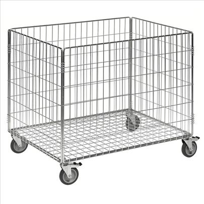 Kongamek transportna mrežasta kolica 83x63x73,5 cm