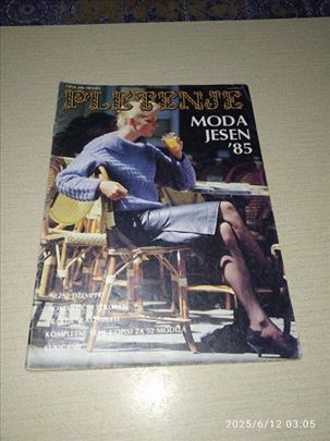 Casopis Pletenje Moda jesen 1985 broj 10