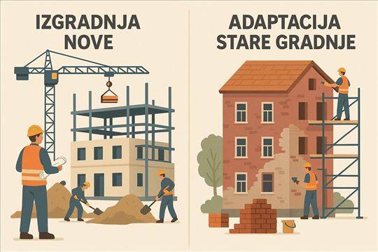 Izgradnja i adaptacija objekata, Beograd i okolina