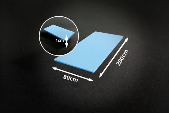 Sunđer / sunđer table 80x200x1cm