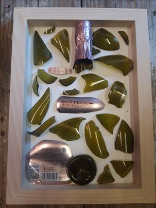  Bottega Rose Gold slika bottle art ram 20x30cm