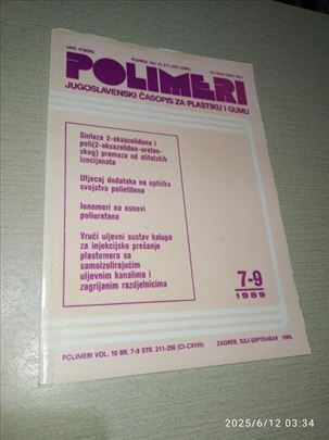 Casopis PolimeriI broj 11-12 iz 1983