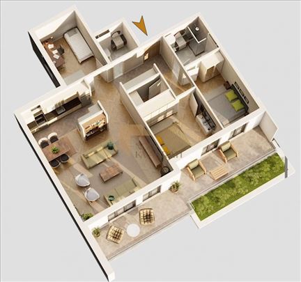 Odličan penthouse na popularnoj lokaciji