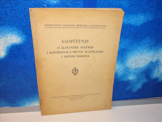 Saopštenje o zločinima Austrije i austrijanaca  