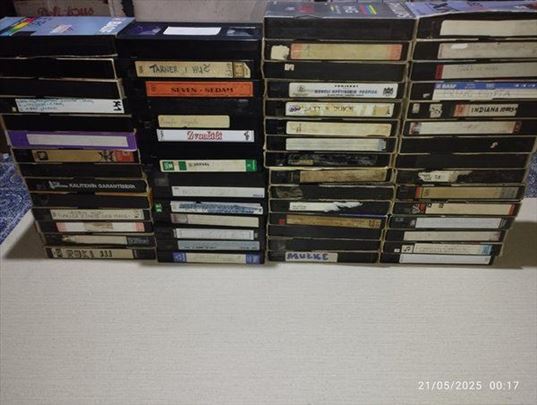 Vhs kasete 58 komada