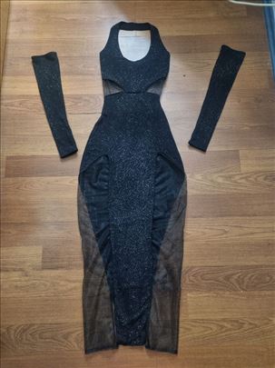 Ženska svečana šljokicava haljina M