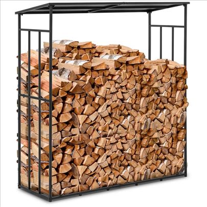 Hillvert skladiste za drva sa krovom 161x65x177cm