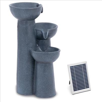 Hillvert solarna fontana sa LED osvetljenjem