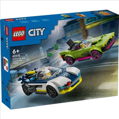 LEGO City 60415 Police Car And Muscle Car Chase