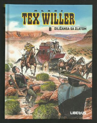 Mladi Tex Willer Lib 8 Diližansa sa zlatom (HC)