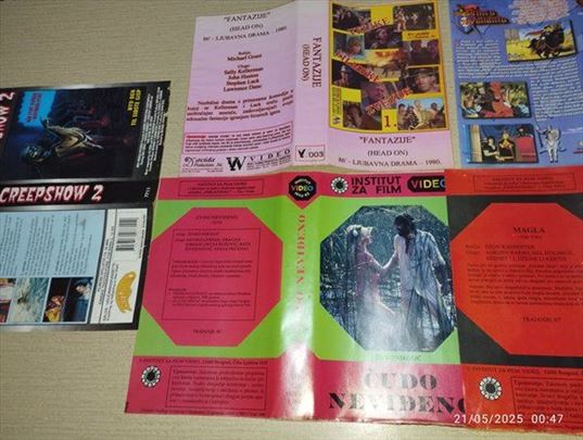 Omoti od Vhs kaseta 7 komada
