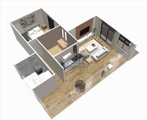 Retko u ponudi. Na prodaju – stan 57 m² u novograd