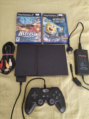 Sony Ps2  Slim komplet konzola kao novo