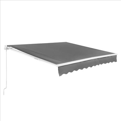 Uniprodo balkonska tenda za terasu ručna 300x250cm