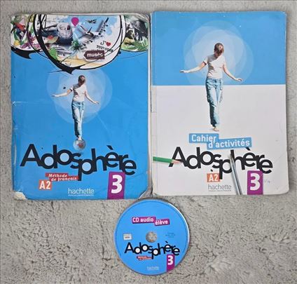 Adosphere 3 i Loustics komplet francuski jezik 