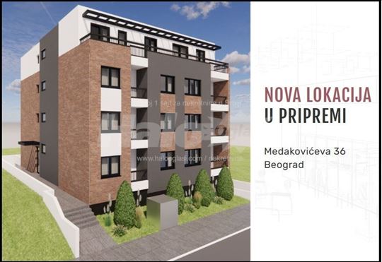 VOŽDOVAC, Medakovićeva 36 - novogradnja u pripremi