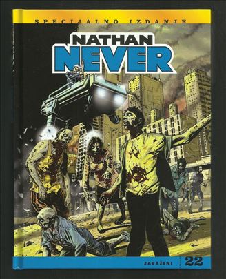 Nathan Never LIB SPEC 22 Zaraženi (kolor) (HC)