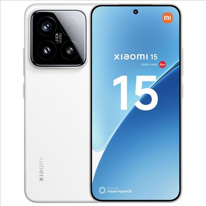 Xiaomi 15 12/512gb 5G white novo! 