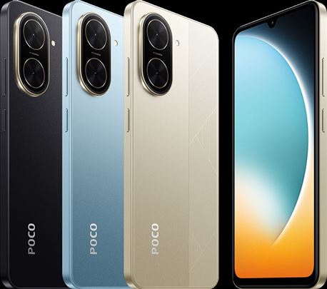 Xiaomi Poco C71 64gb gold novo! 