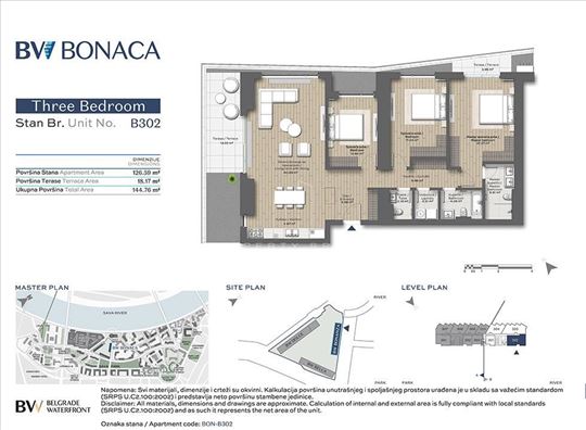 BW Bonaca, dvostrana orijentacija, premium zgrada 