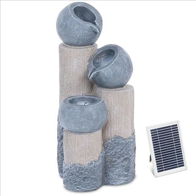 Hillvert solarna fontana - sa LED osvetljenjem