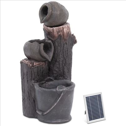 Hillvert solarna fontana sa LED osvetljem