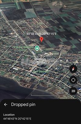 Starcevo - plac, gradjevinsko zemljiste 30 ari