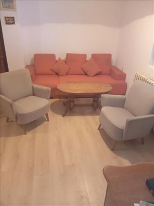 Trosobna nameštena dvorišna kuća,60m2,Petrovaradin