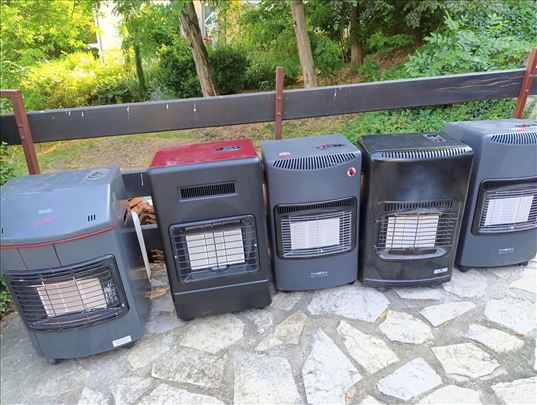 Plinske peci polovne,ispravne, sa plinskim bocama