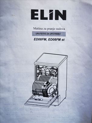 ELIN ED08FM Mašina za sudove