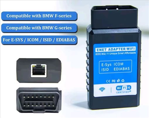 Enet WiFi OBD2 za BMW F/G Seriju BimmerCode/link, 