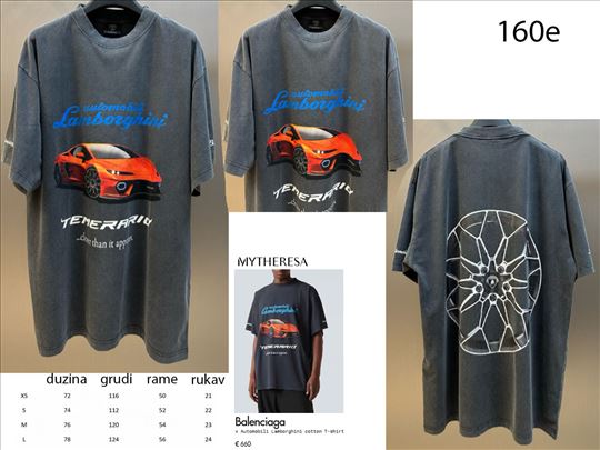 Balenciaga, vrh majice, ultra hit