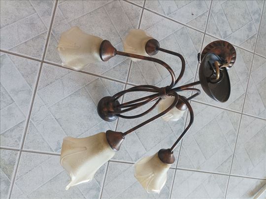 Luster sa 5 sijalica (E14)