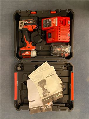 Milwaukee M18CBLID udarni odvijač, plus 2x4.0Ah