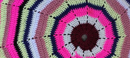 Retro ručni rad heklano kao milje, za jastuče ...