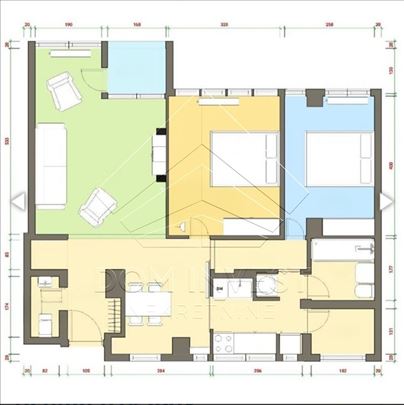 Blok 23, Sava centar, 3.0, 70m2
