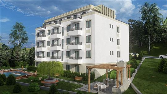Apartmani sa bazenom Raj 32m2 
