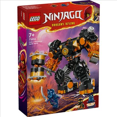 LEGO Ninjago 71806 Cole'S Elemental Earth Mech