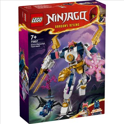 LEGO Ninjago 71807 Sora'S Elemental Tech Mech