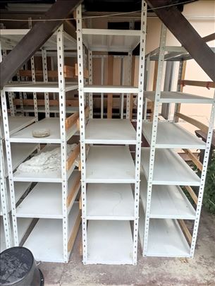 Metalne police 2x1x0.40m