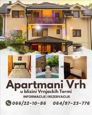 Vrnjačka Banja, apartmanipovoljno