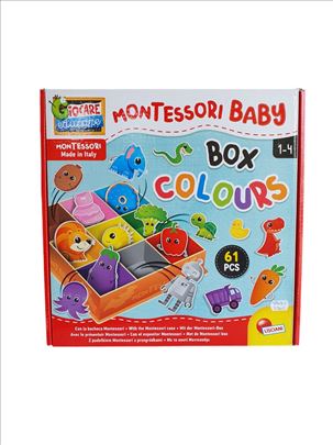 Montesori 6 slagalica + 3d kutija
