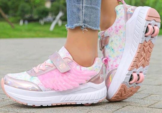 Patike roleri 2u1, angel pink, ima brojeva